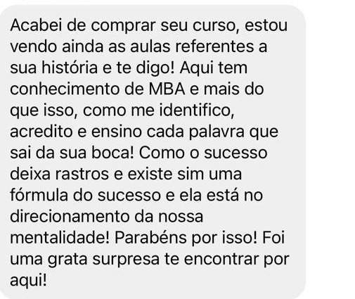 Depoimento de Richely Tamura sobre o curso